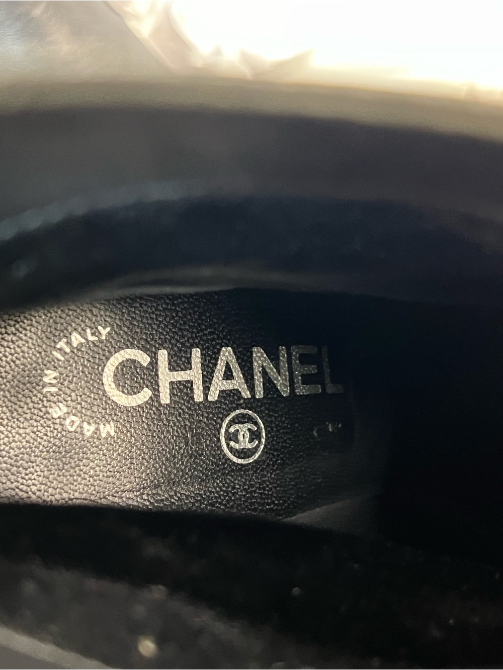 🔥🔥 Chanel Leather High-Heel Boots/COA size 39 fit an 8 MOTHERS DAY PRICE 1 DAY - Picture 5 of 14